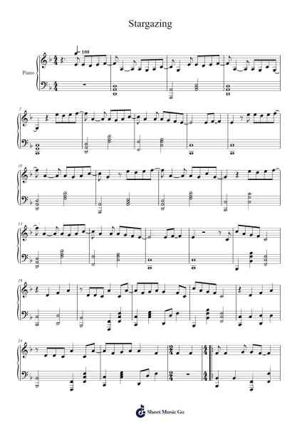 Stargazing Sheet Music by undefined-Arr.Virgreg