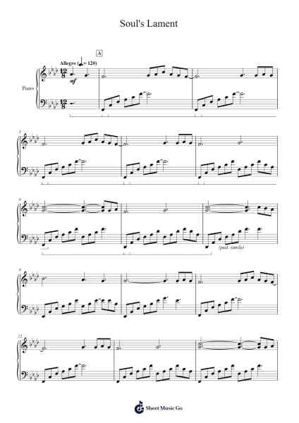 Soul's Lament Sheet Music by Philip Wesley-Arr.Gwenter Stedi
