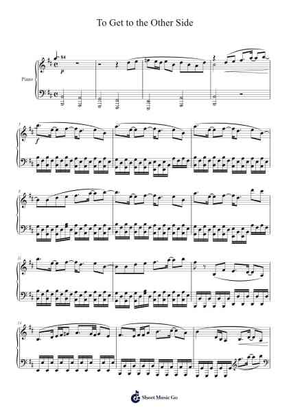 To Get to the Other Side and Whack a Fan Sheet Music by Isaac Wilkins-Arr.Hooters Xenie