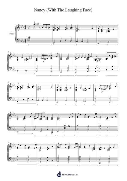 Nancy (With The Laughing Face) Sheet Music by Frank Sinatra-Arr.Kennick