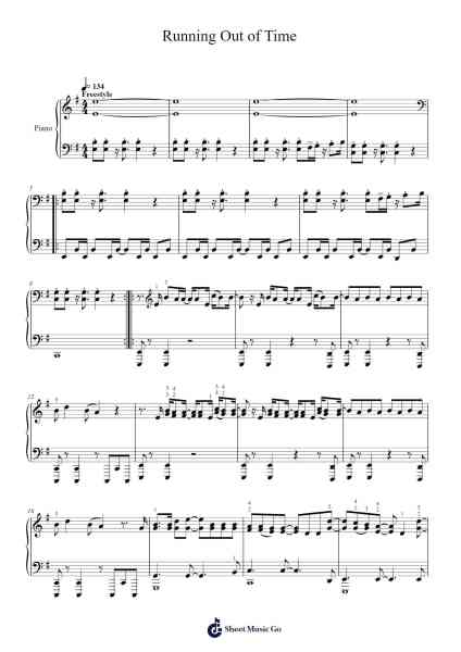 Running Out of Time Sheet Music by Lin-Manuel Miranda-Arr.Chrismay Penniah