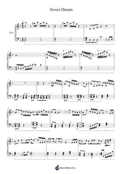 Sweet Dream Sheet Music by NCT U-Arr.Huxver Birdnee