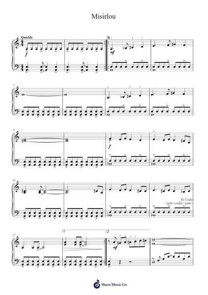 Misirlou Sheet Music by Dick Dale-Arr.Sidser