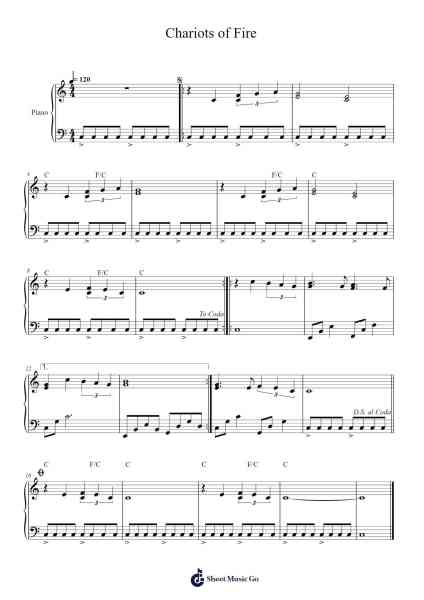 Chariots of Fire Sheet Music by Vangelis-Arr.Terlew Trislouis