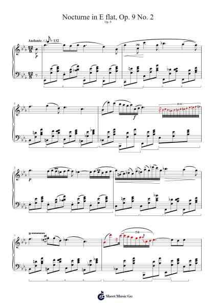 Nocturne in E-flat Major, Op. 9 No. 2 Sheet Music by Frédéric Chopin-Arr.Zarol Hayleste
