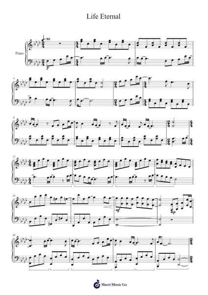 Life Eternal Sheet Music by Finndean Mikelas-Arr.Hobbaird Birdsibyl
