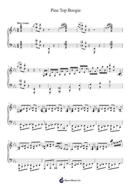 Pine Top Boogie Sheet Music by Dr. John-Arr.Toyngreg