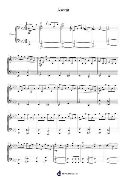 Ascent - Fire Emblem: Radiant Dawn Sheet Music by Yoshito Hirano-Arr.Janedo