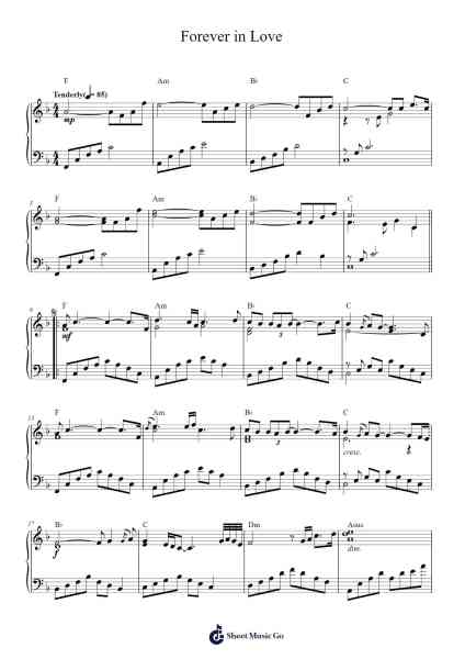 Forever in Love Sheet Music by Kenny G-Arr.Osrias Drewnia