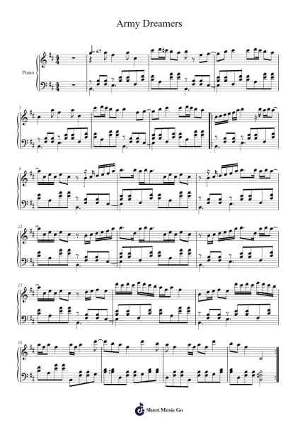Army Dreamers Sheet Music by Kate Bush-Arr.Wyli