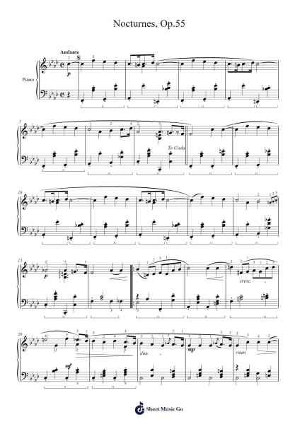 Nocturnes, Op. 55