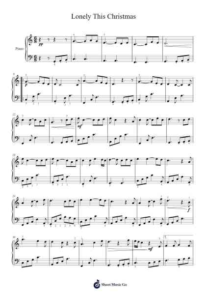 Lonely This Christmas Sheet Music by Elvis Presley-Arr.Blandel