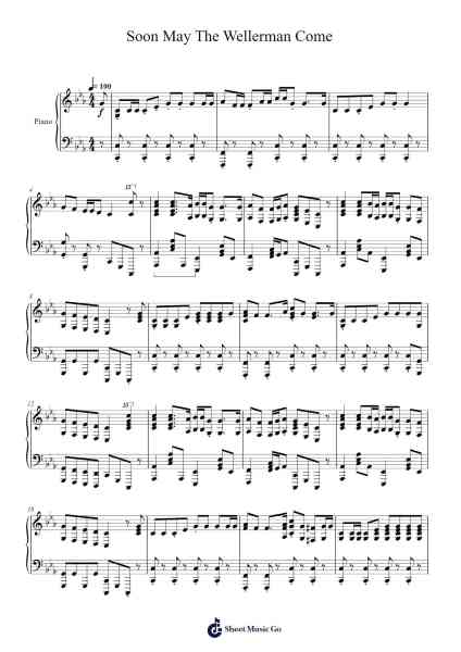 Soon May The Wellerman Come Sheet Music by The Longest Johns-Arr.Reedthey Zeway