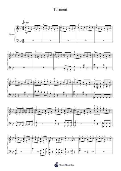 Torment Sheet Music by Evan Call-Arr.Philley Mabna