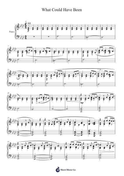 What Could Have Been Sheet Music by Sting-Arr.Kirkmaltz
