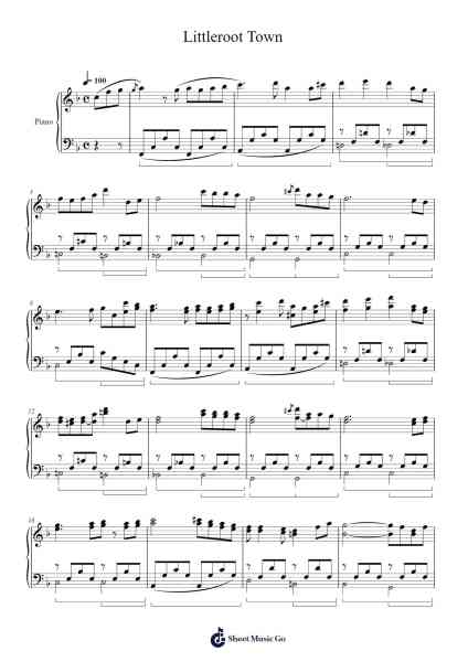 Littleroot Town Sheet Music by Junichi Masuda-Arr.Thotus