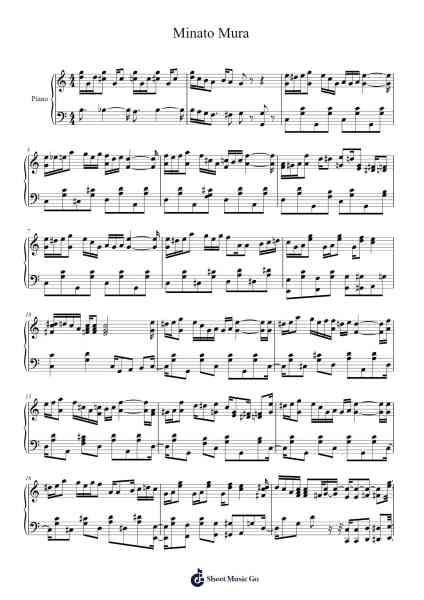 Minato Mura Sheet Music by Luis Rafael-Arr.Abters Bloomsteele