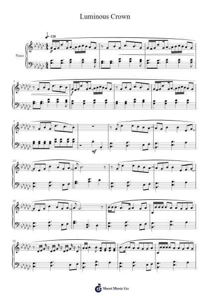 Luminous Crown Sheet Music by Knights-Arr.Hanan Elnix
