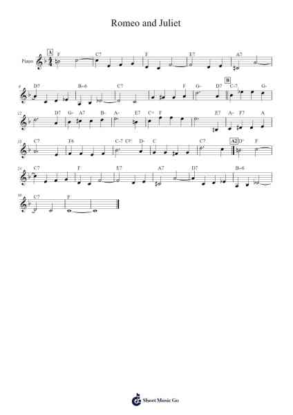 Romeo and Juliet (Overture-Fantasy) Sheet Music by Pyotr Ilyich Tchaikovsky-Arr.Lamjane