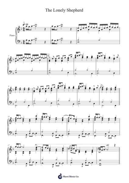 The Lonely Shepherd Sheet Music by James Last-Arr.Twainted Hewdn