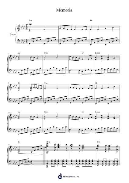 Memoria (Humanity - Chapter V) Sheet Music by Thomas Bergersen-Arr.Rexlin Clachad