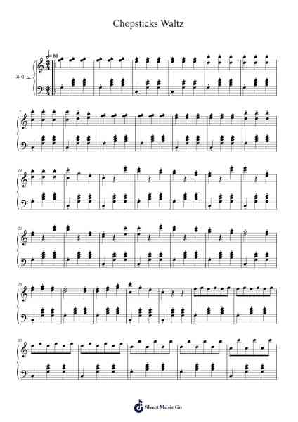 The Celebrated Chop Waltz Sheet Music by Euphemia Allen-Arr.Sherrah Birroll