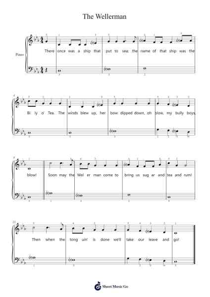 The Wellerman Sheet Music by Misc Traditional-Arr.Rexlin Clachad