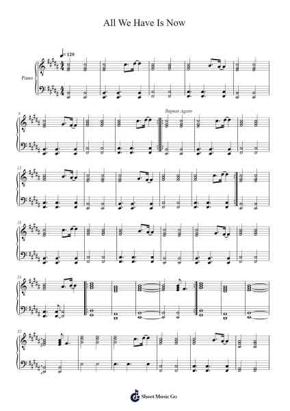 All We Have Is Now Sheet Music by Royal Blood-Arr.Simpdre