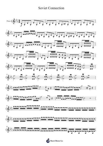 Soviet Connection Sheet Music by Michael Hunter-Arr.Sanhan Eipscius