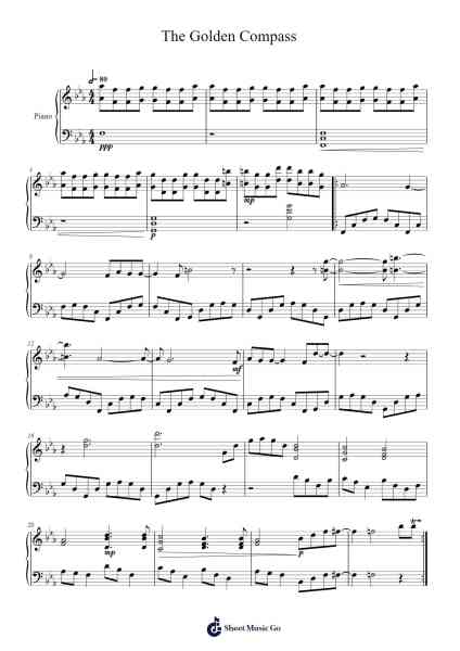 The Golden Compass Sheet Music by Alexandre Desplat-Arr.Walry