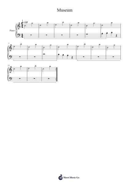 Animal Crossing: New Leaf - Museum Sheet Music by Nintendo Entertainment-Arr.Hulthan