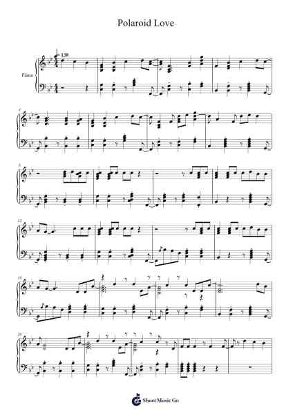 Polaroid Love Musica per pianoforte di ENHYPEN - Arr.Saulnick Huddon