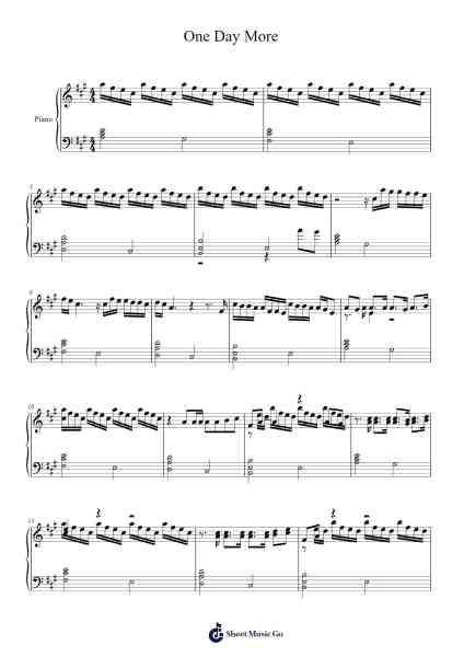 One Day More Sheet Music by Alain Boublil/Claude-Michel Schönberg-Arr.Trund Milsoll
