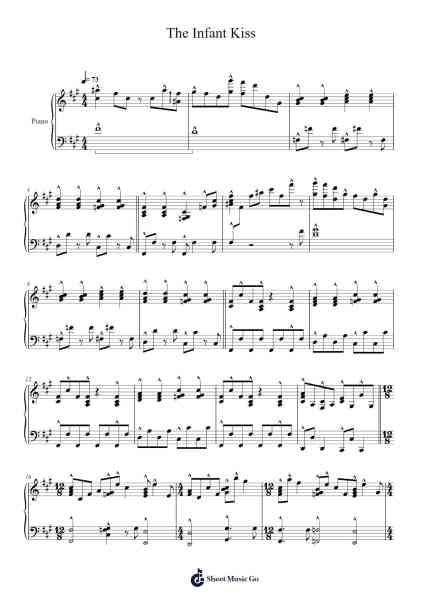 The Infant Kiss Sheet Music by Kate Bush-Arr.Birwylde