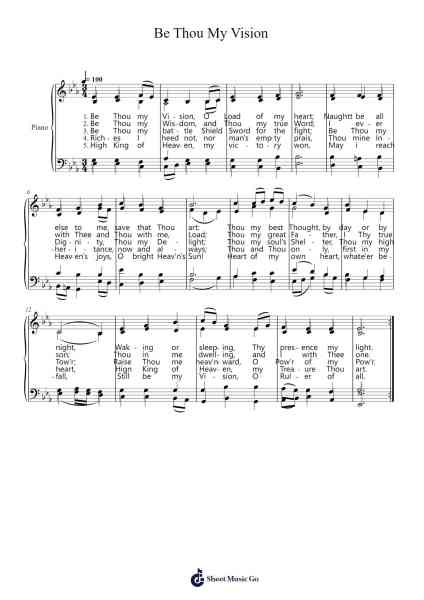 Be Thou My Vision Partition de musique par undefined-Arr.Humeleen Bachnat