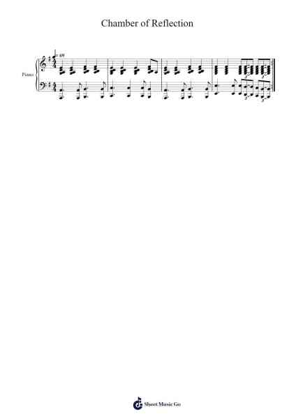 Chamber of Reflection Sheet Music by Mac DeMarco-Arr.Sylgou