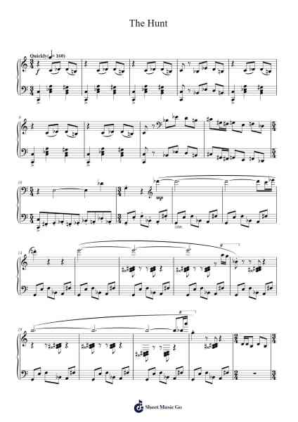 The Hunt (from "Planet Of The Apes") Sheet Music by Jerry Goldsmith-Arr.Thornle