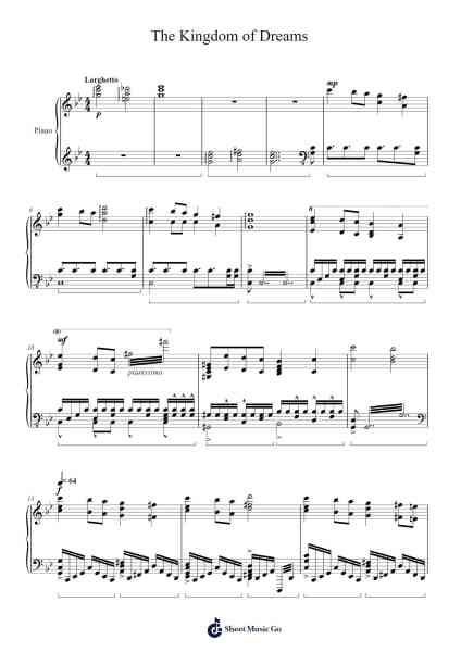 The Kingdom of Dreams Sheet Music by David Buckley-Arr.Bownio Elroytier