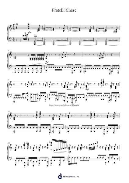 Fratelli Chase Sheet Music by Dave Grusin-Arr.Alickbush