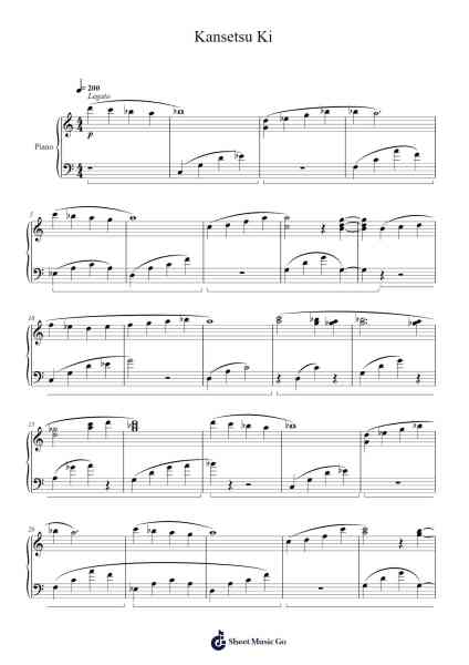 Kansetsu Ki Sheet Music by Kei Haneoka-Arr.Priney Grelen