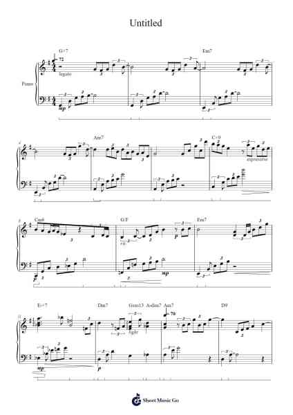 Untitled Sheet Music by croissants420-Arr.Caewald Tabpritt