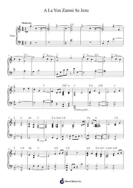A La Yon Zanmi Se Jezu Sheet Music by Jackson Chery/Cory Henry-Arr.Quingar