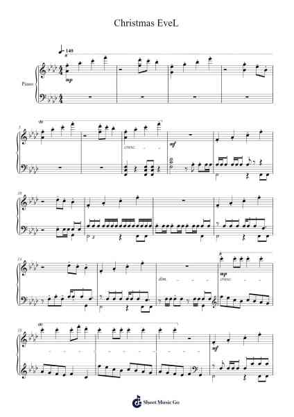 Christmas EveL Sheet Music by Stray Kids-Arr.Cisgrey