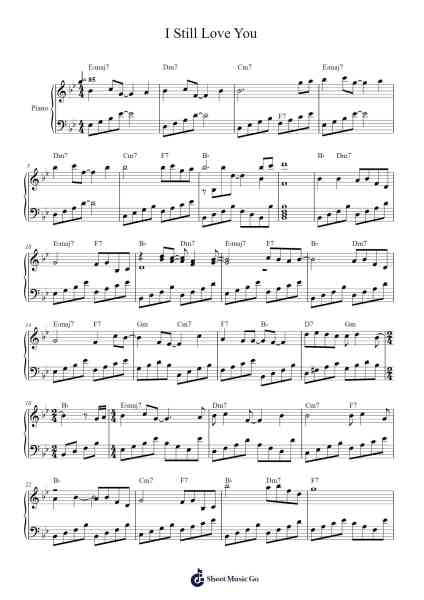I Still Love You Sheet Music by KISS-Arr.Lupeg