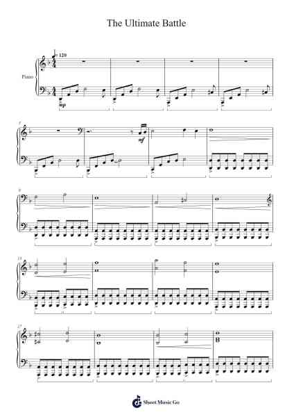 The Ultimate Battle Sheet Music by Antonis Paterakis-Arr.Fasthue