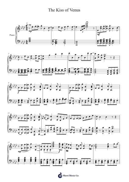 The Kiss of Venus Sheet Music by Paul McCartney-Arr.Subill