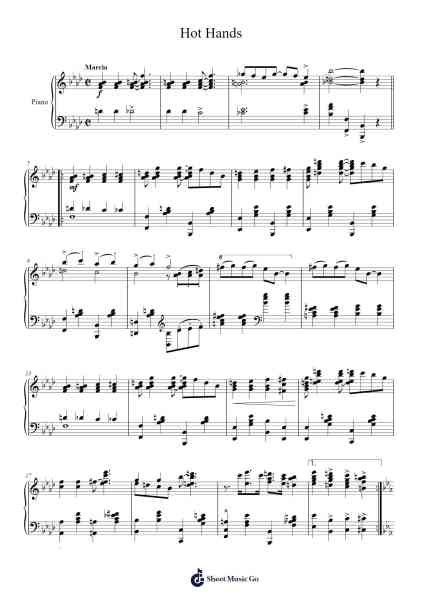 Hot Hands Sheet Music by Charley Straight-Arr.Jonric