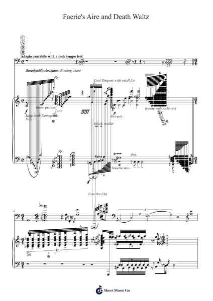 Faerie's Aire and Death Waltz Sheet Music by John Stump-Arr.Alickbush