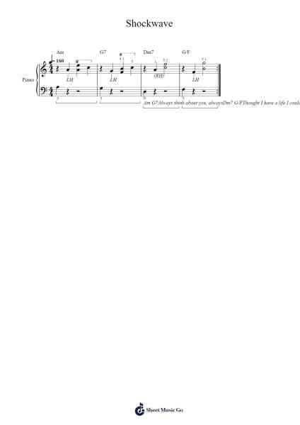 Shockwave Sheet Music by Marshmello-Arr.Brobraith Zeyer