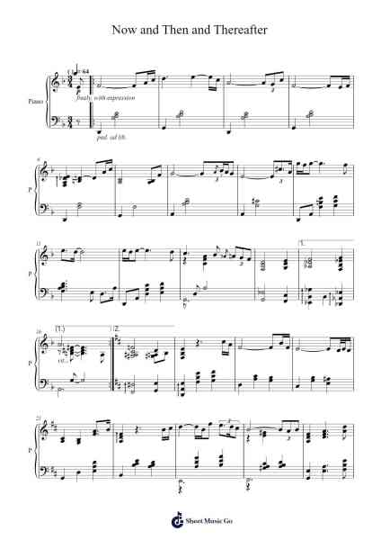 Now and Then and Thereafter Sheet Music by Elrwood Freester-Arr.Lynsmith Yetburne